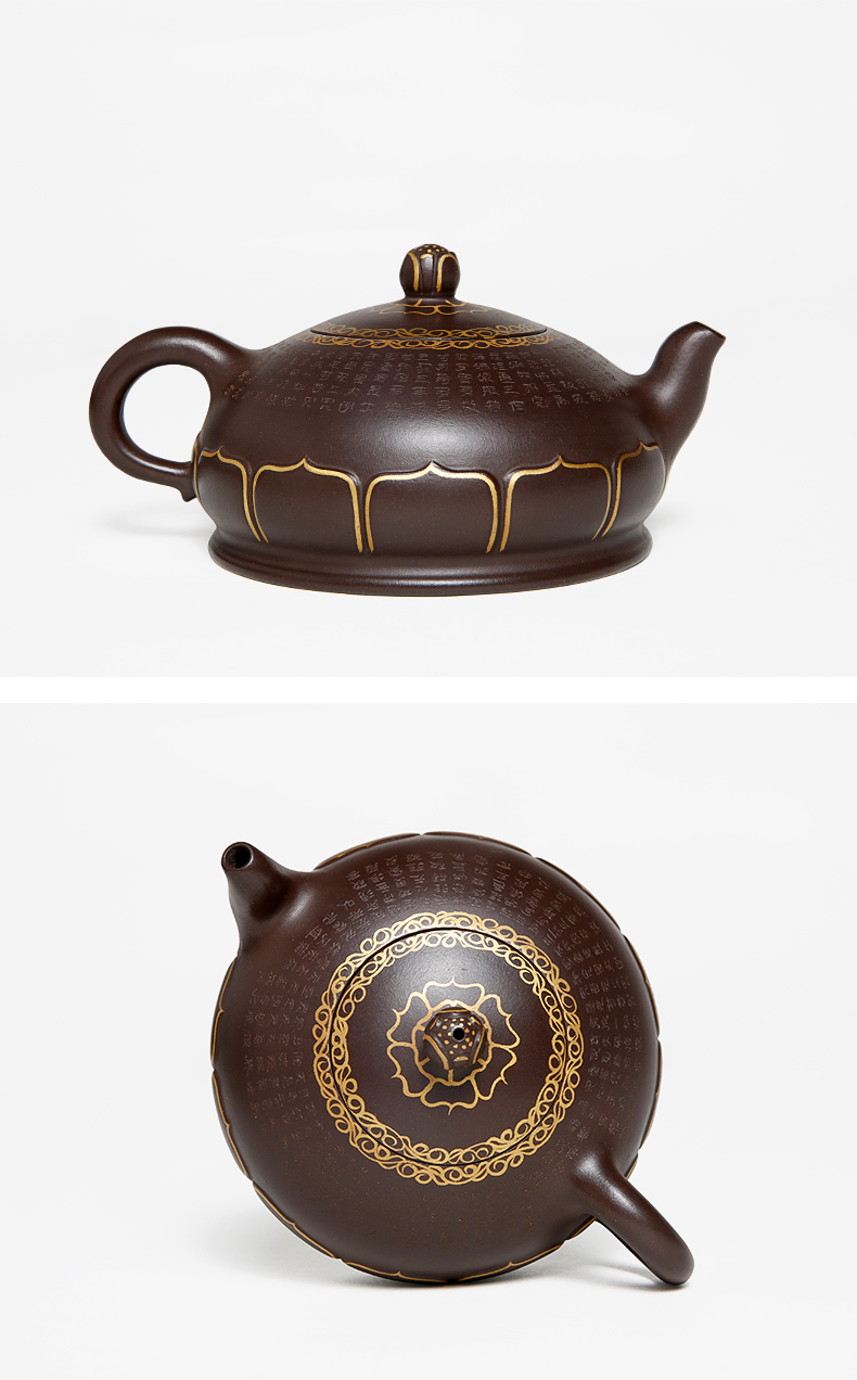 佛系紫砂壺，禪意靜心紫砂壺