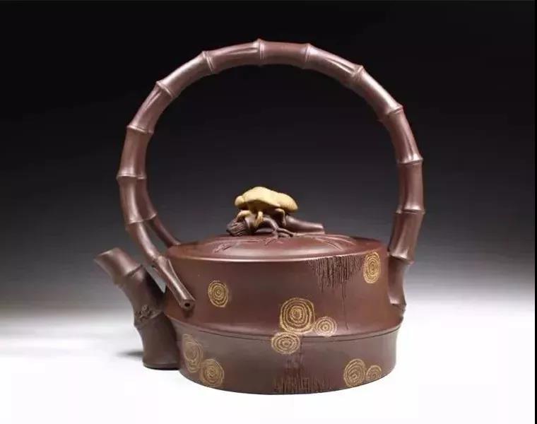 10種最美花器提梁壺，精美別致雕花紫砂壺!