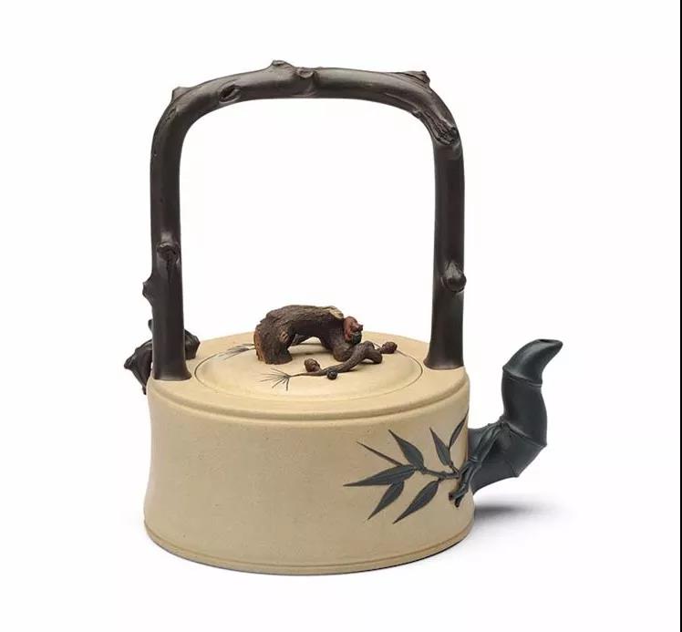 10種最美花器提梁壺，精美別致雕花紫砂壺!