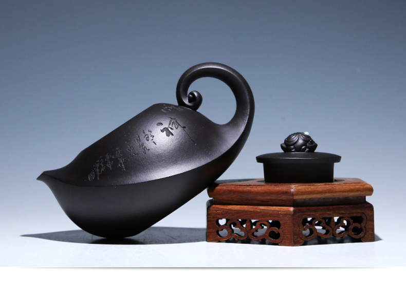 創(chuàng)意別致紫砂壺，個性手工美型外觀紫砂壺