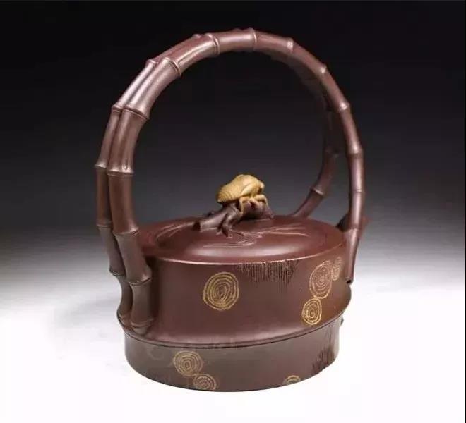 10種最美花器提梁壺，精美別致雕花紫砂壺!