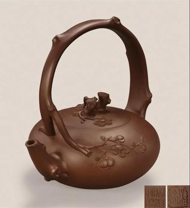 10種最美花器提梁壺，精美別致雕花紫砂壺!