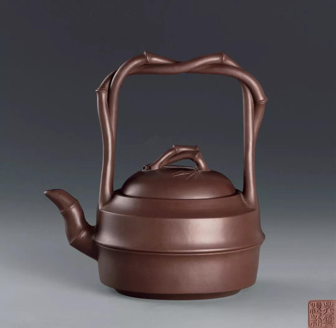 10種最美花器提梁壺，精美別致雕花紫砂壺!