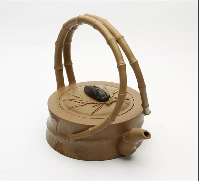 10種最美花器提梁壺，精美別致雕花紫砂壺!